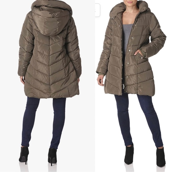 Steve Madden | NWT| Chevron Quilted Puffer Coat - Picture 4 of 15